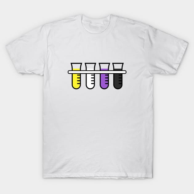 Nonbinary Chemical Engineer T-Shirt by Pridish